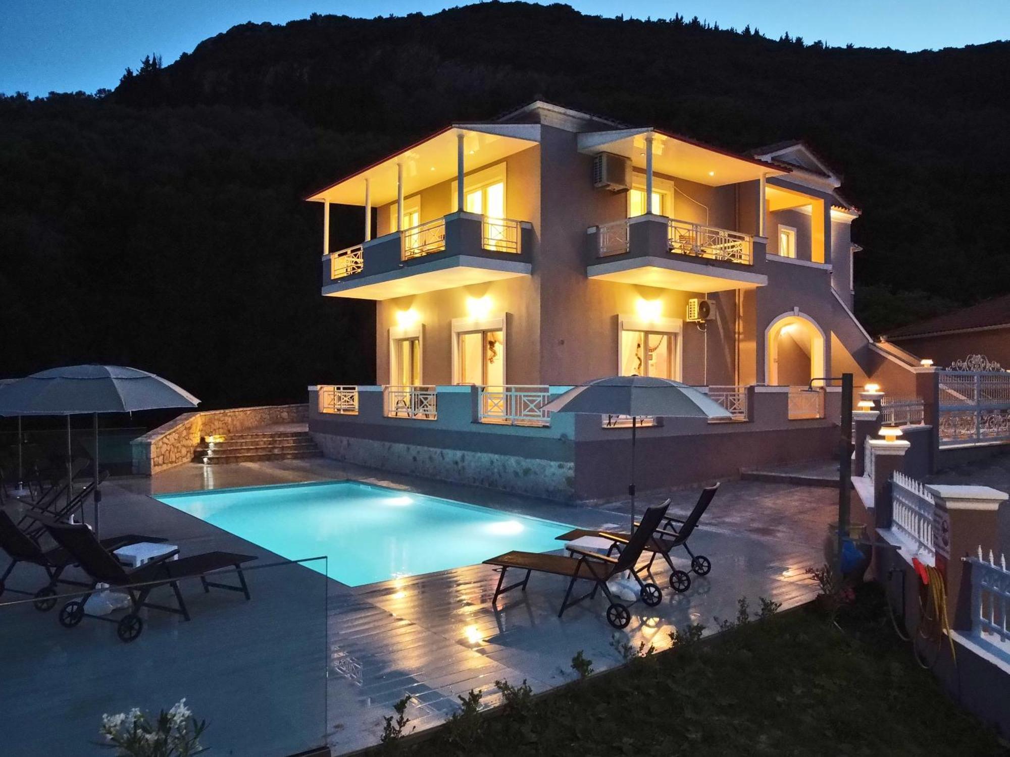 Villa Euphoria Apts Afión Exteriér fotografie